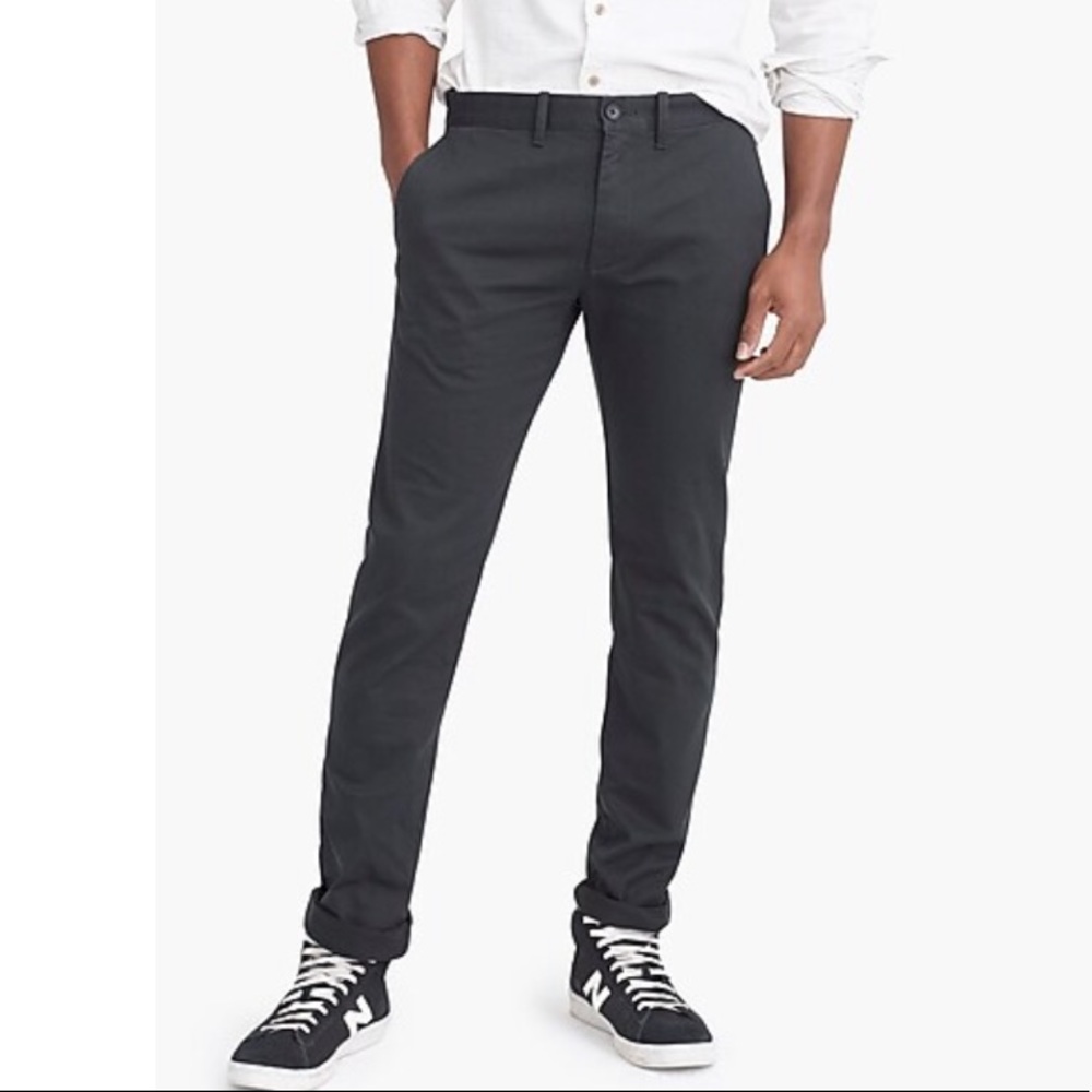 Jcrew Slim-fit flex khaki pant 34/34 grey